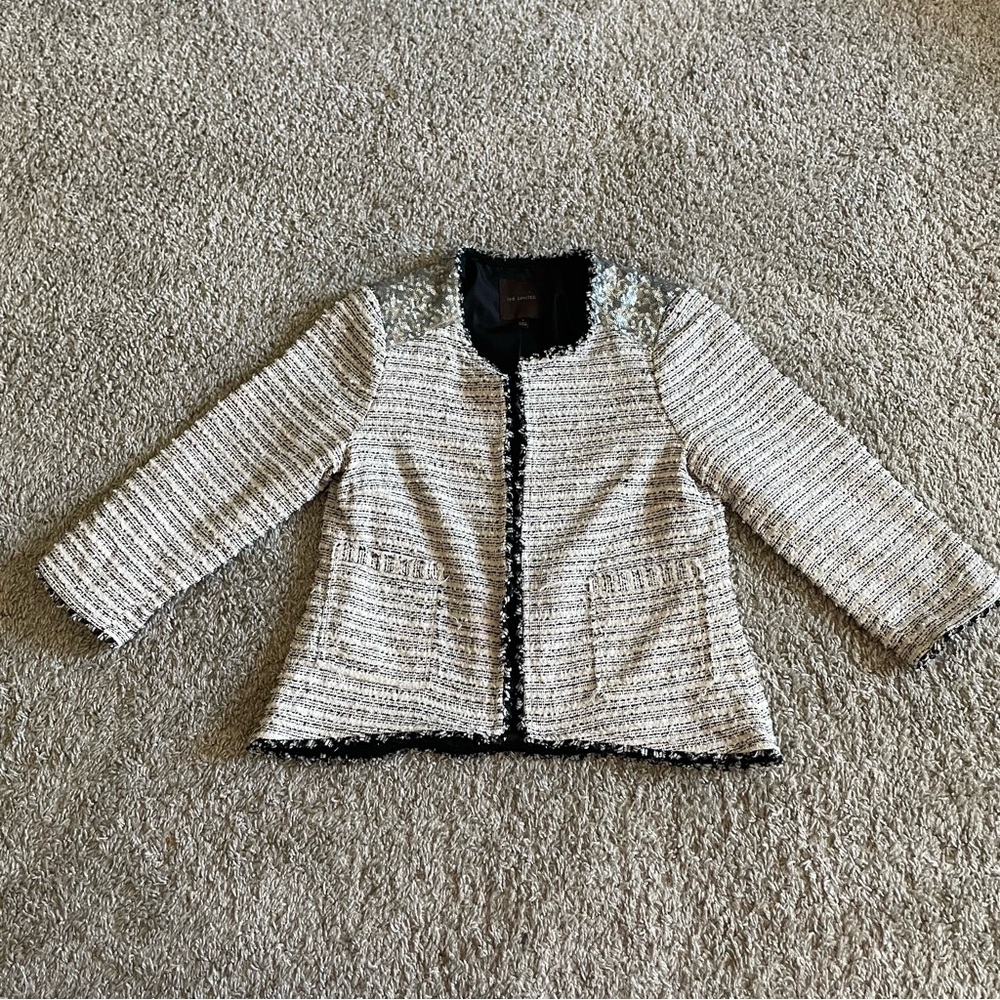 The Limited Charcoal Blazer